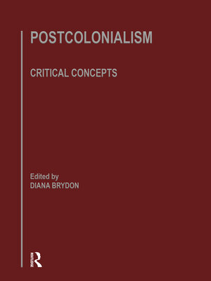 cover image of Postcolonialism: Critical Concepts, Volume III